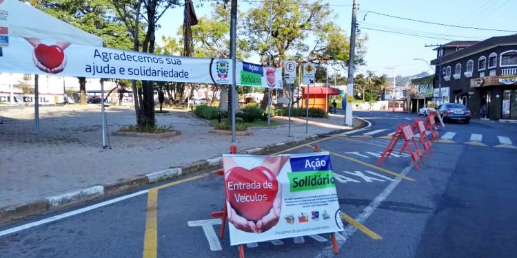 Campanha Ação Solidária continua com arrecadações em sistema drive-trhu