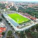 Telões no estádio Nabizão para a final da Sul-Americana, hoje à tarde