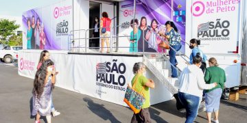 Carreta da Mamografia  atendeu 500 mulheres