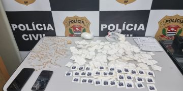 DISE prende traficante com 533 porções de cocaína e crack