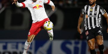 Apático, Bragantino jogou um tempo só e empatou com o Atlético-MG