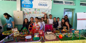Alunos do ensino fundamental municipal expõem projetos na XII Bragantec