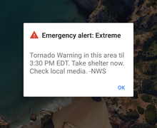 Tecnologia vai modernizar envio de alertas sobre desastres à população
