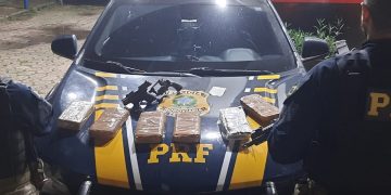 PRF prende trio por tráfico um deles era condenado por latrocínio
