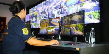 GCM realiza testes em botão de pânico nas escolas e intensifica esquema de segurança