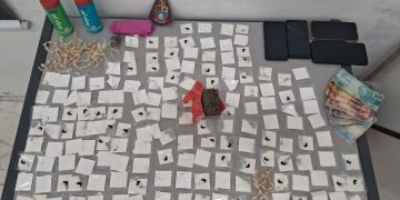 DIG prende trio que roubou casa na Rua São Pedro; um deles estava com quase 2kg de drogas