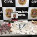 No Henedina Cortez: Ação da DISE, DIG e GCM apreende 2,8 Kg de drogas e prende cinco por tráfico de drogas