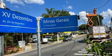 SABESP interdita trechos da Av. XV de Dezembro