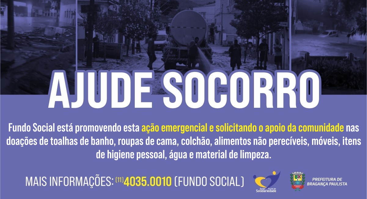 Fundo Social recebe doações para ajudar população de Socorro Gazeta