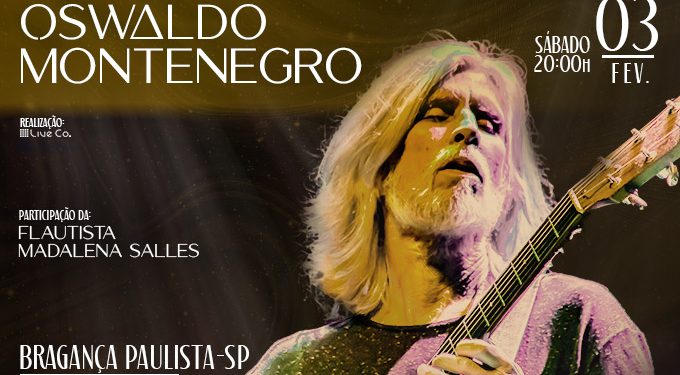 Oswaldo Montenegro apresenta nova turnê na Casa de Cultura