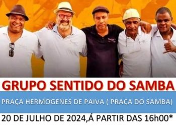 Grupo Sentido do Samba se apresenta sábado na Vila Aparecida