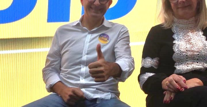 União Brasil anuncia Edmir Chedid para prefeito e Gi Borboleta para vice