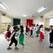 Alunos de Italiano de escola da Zona Norte participaram da abertura do 12º Festival da Linguiça