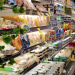 Inflação dos alimentos desacelera para 0,61% segundo IBGE