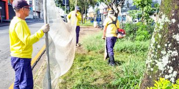 Zeladoria realiza manutenção e limpeza na região Oeste