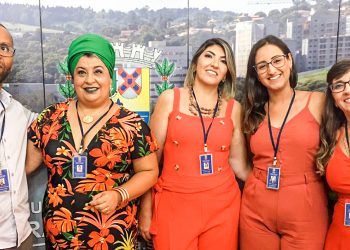 Julius Salomão Lins Oliveira, Marisa Ferreira de Lima, Solange Souza Morale, Vanessa Gonçalves Alvarenga e Simone Migliorelli Marques | Arquivo Pessoal/Simone Marques