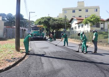 São mais de 18 mil m² de asfalto novo implantado | SECOM