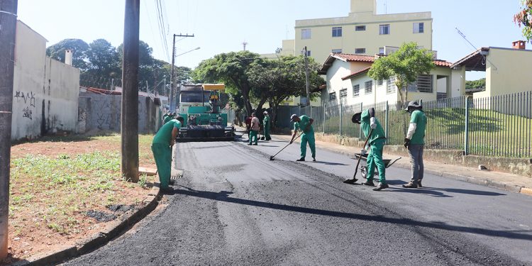 São mais de 18 mil m² de asfalto novo implantado | SECOM