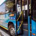 Ônibus foram apresentados aos profissionais de imprensa após a coletiva | Jonathan Alberti/GB