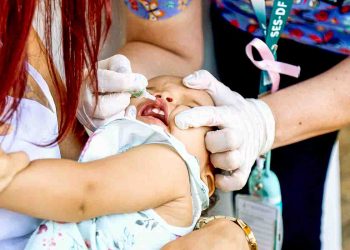 Pouco mais de 1500 crianças haviam sido vacinadas contra a polio | Erasmo Salomão/MS