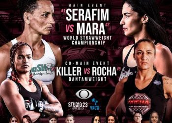 Pamela Mara disputa cinturão hoje no SFT