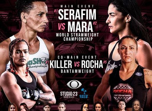 Pamela Mara disputa cinturão hoje no SFT