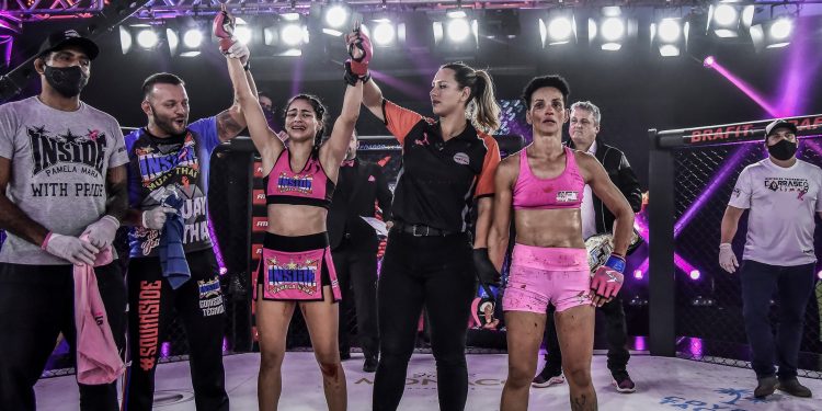 MMA: Dona do cinturão, Pamela quer estar com os melhores do mundo