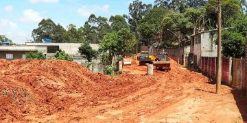 Iniciadas obras de drenagem em ruas da Hípica Jaguari