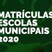 Divulgado calendário de inscrições para novos alunos em escolas municipais