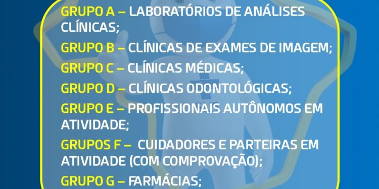 Divulgadas as próximas etapas da vacinação para profissionais da saúde