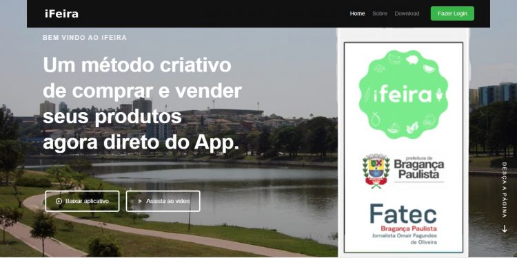 iFeira: FATEC Bragança cria aplicativo para auxiliar feirantes durante a pandemia