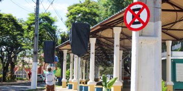 Está proibido estacionar na região do Lago do Taboão