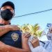 Mais de 1400 agentes de segurança começaram a ser vacinados no 34º BPMI