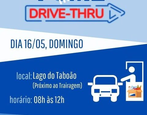 ONG realiza drive-thru ReparaFOME!