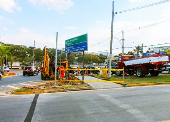 Obras viárias no Lago do Taboão em fase final