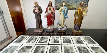 Peças sacras do antigo Preventório retornam para a Capela Imaculada Conceição    
