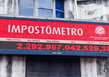 BRAGANTINOS PAGARAM 3,34% A MAIS:  Impostômetro chega à marca de R$ 2 trilhões, dois meses antes que em 2020    