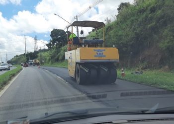 Capitão Bardoíno:   Com duplicação “travada” na Justiça, Edmir Chedid exige melhorias e DER inicia recuperação da pista   