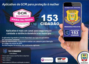 Aplicativo “153 Cidadão” é usado em 90% das prisões no descumprimento de medida protetiva