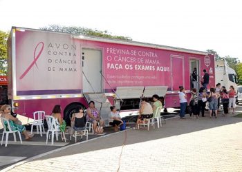 Carreta da Mamografia estará na cidade em abril