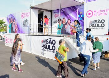 Carreta da Mamografia  atendeu 500 mulheres