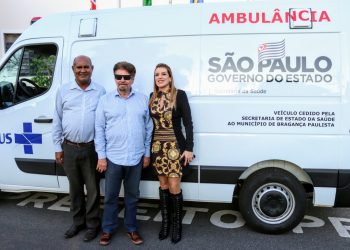 Saúde recebe ambulância do Governo do Estado de São Paulo