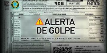 Cartórios alertam para golpe de intimações falsas para pagamento de dívidas