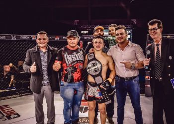 2 º FIGHT PRO MMA: Diante da forte torcida, Jean Matsumoto mantem cinturão do peso galo