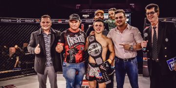 2 º FIGHT PRO MMA: Diante da forte torcida, Jean Matsumoto mantem cinturão do peso galo