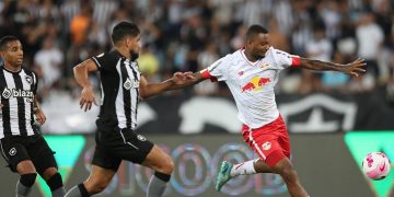 Defesa erra muito e Bragantino é derrotado pelo Botafogo