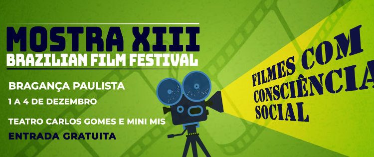 Bragança recebe “Mostra XIII Brazilian Film Festival”   