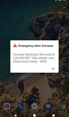 Tecnologia vai modernizar envio de alertas sobre desastres à população