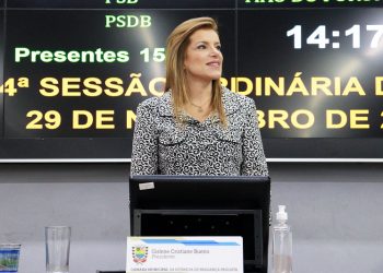 Gi Borboleta é reeleita presidente da Câmara dos Vereadores
