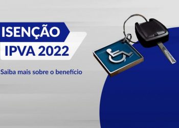 Estendido prazo para pedidos de isenção do IPVA-PCD 2022                  